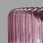 Sylcom Mask 0121-K-AMT Amethyst Wall Lamp in Polish Chrome Metal Finish