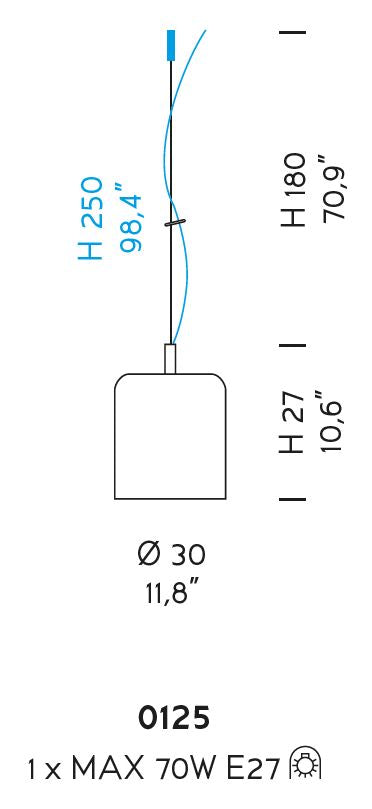 Sylcom Mask 0125-K-FU Smoked Wall Lamp in Polish Chrome Metal Finish
