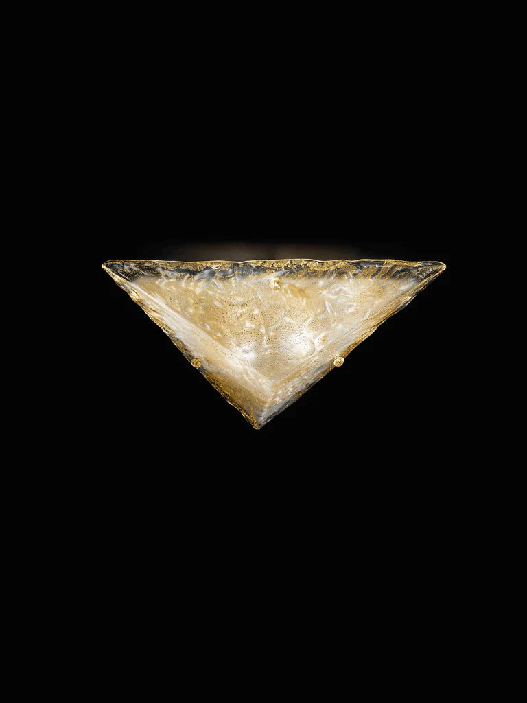 Sylcom Memmo 1171/52-D-ORO 24Kt Gold Ceiling lamp in Polished Gold Metal Finish