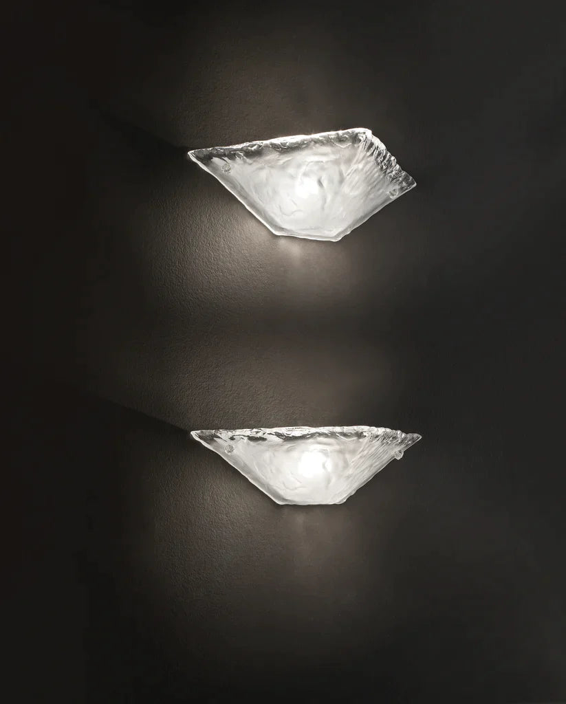 Sylcom Memmo 1172/A1-B-CO Opaque Clear Ceiling lamp in White Metal Finish