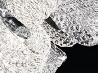 Sylcom Mocenigo 401/15-D-CR Clear Ceiling Lamp in Polished Chrome Finish
