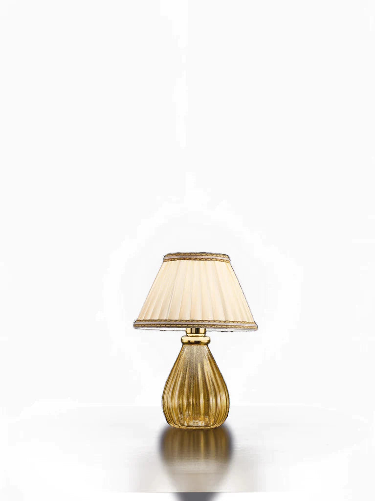 Sylcom Molin 1386/48-D-CR Clear Ceiling Lamp in Polished Gold Metal Finish
