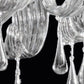 Sylcom Molin 1386/48-K-CR Clear Ceiling Lamp in Polished Chrome Metal Finish