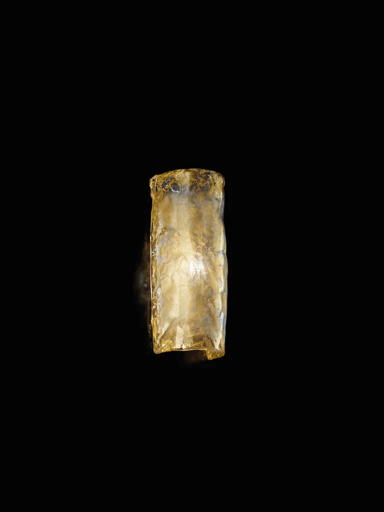 Sylcom Orseolo 0210-D-ORO 24Kt Gold Wall Lamp in Polished Gold Metal Finish
