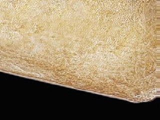 Sylcom Orseolo 0213-B-GR.A Amber Graniglia Wall Lamp in White Metal Finish