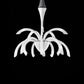Sylcom Phoenix 2030/15-K-CR Clear Chandelier in Polished Chrome Metal Finish