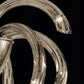Sylcom Phoenix 2030/21-K-FU Smoked Chandelier in Polished Chrome Metal Finish