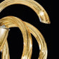Sylcom Phoenix 2030/9-K-AS Submerged Amber Chandelier in Polished Chrome Metal Finish