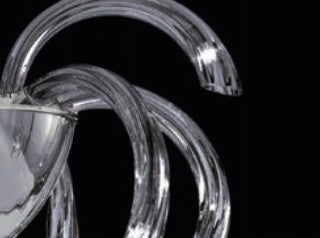 Sylcom Phoenix 2031/21-K-GRY Grey Chandelier in Polished Chrome Metal Finish