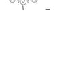 Sylcom Pisani 1430/3-K-AS Submerged Amber Chandelier in Polished Chrome Metal Finish