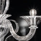Sylcom Pisani 1432/A1-D-CR Clear Wall Lamp in Polished Gold Metal Finish