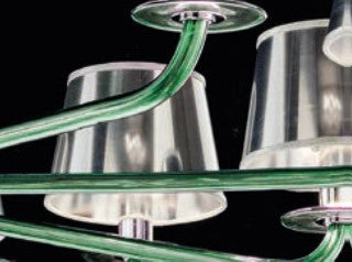 Sylcom Sahara 2010/A2-K-OCE Ocean Wall Lamp in Polished Chrome Metal Finish
