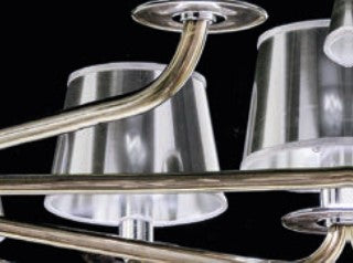 Sylcom Sahara 2011/12-K-FU Smoked Suspension in Polished Chrome Metal Finish