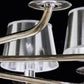 Sylcom Sahara 2011/9-K-FU Smoked Suspension in Polished Chrome Metal Finish