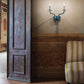 Sylcom Sahara 2011/A2-K-DEN Blue Denim Wall Lamp in Polished Chrome Metal Finish