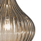 Sylcom Sphera 0240-K-FU Smoked Wall Lamp in Polish Chrome Metal Finish