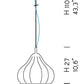 Sylcom Sphera 0241-K-CR Clear Wall Lamp in Polish Chrome Metal Finish