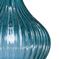 Sylcom Sphera 0241-K-DEN Blue Denim Wall Lamp in Polish Chrome Metal Finish