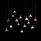 Sylcom Sphera 0245-K-AMT Amethyst Wall Lamp in Polish Chrome Metal Finish