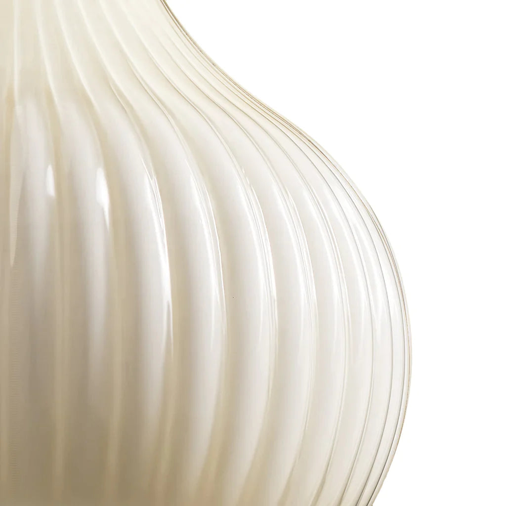 Sylcom Sphera 0245-K-BL Milk White Ivory Wall Lamp in Polish Chrome Metal Finish