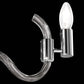Sylcom Street 2000/6-K-GRY Grey Suspension in Polished Chrome Metal Finish
