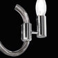 Sylcom Street 2002/3-NNS-GRY Grey Suspension in Brushed Black Nickel Metal Finish