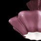 Sylcom Sweet 0141-K-BL.AMT Milky White Amethyst Wall Lamp in Polish Chrome Metal Finish