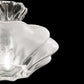 Sylcom Sweet 0141-K-CR Clear Wall Lamp in Polish Chrome Metal Finish