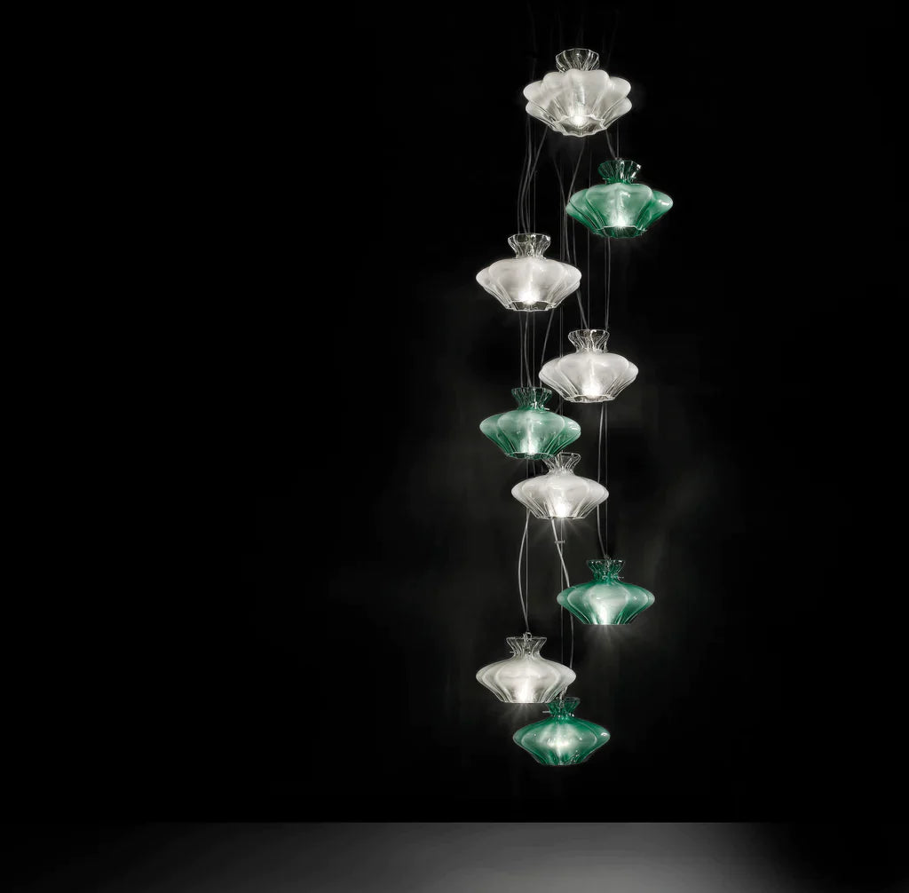 Sylcom Sweet 0142-K-CR Clear Wall Lamp in Polish Chrome Metal Finish
