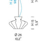 Sylcom Sweet 0142-K-OCE Ocean Wall Lamp in Polish Chrome Metal Finish