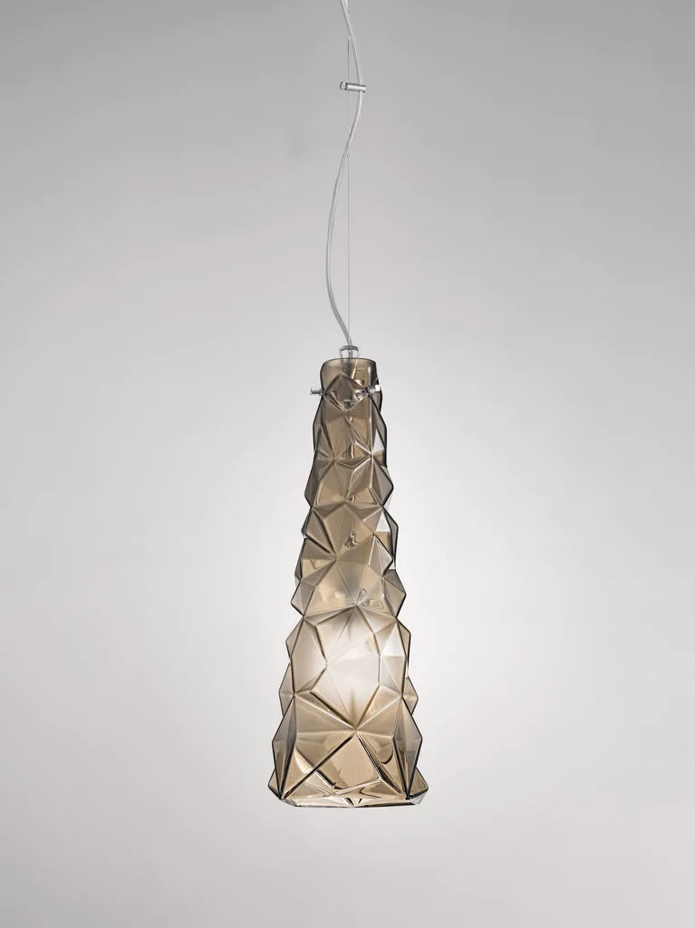 Sylcom Sweet 0191-K-CR Clear Wall Lamp in Polish Chrome Metal Finish