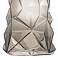 Sylcom Sweet 0199-K-FU Smoked Wall Lamp in Polish Chrome Metal Finish
