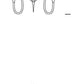 Sylcom Teodato 1020/5-D-FU Smoked Chandelier in Polished Gold Metal Finish