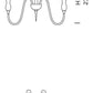 Sylcom Teodato 1020/6-D-FU Smoked Chandelier in Polished Gold Metal Finish