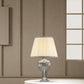 Sylcom Teodora 1462/52-K-CR Clear Lamp Shade in Polished Chrome Metal Finish