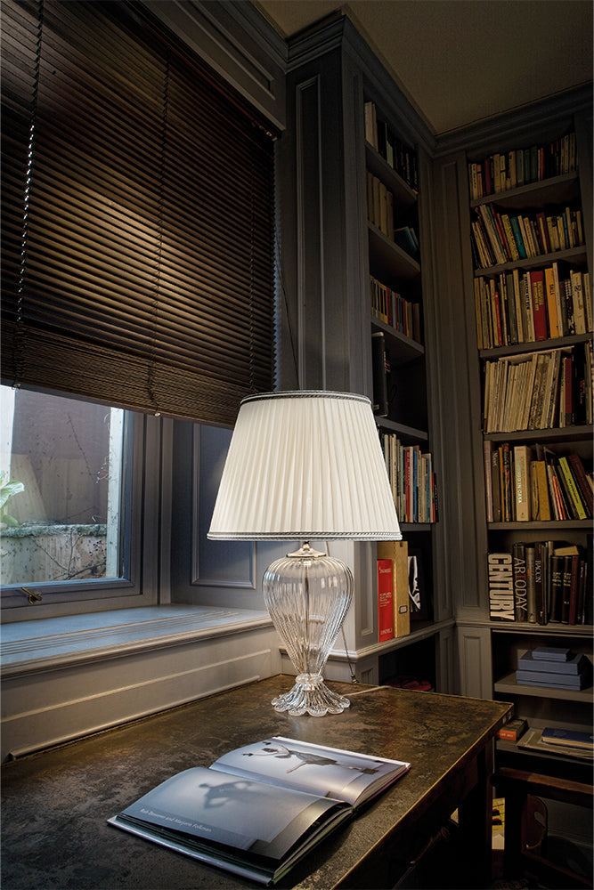 Sylcom Teodora TOP 1462/35-ORO Ivory and Gold Trim Lamp Shade