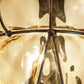 Sylcom Tiepolo 1443/24-INOX-AS Submerged Amber Suspension in Rough Steel Metal Finish