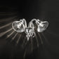 Sylcom Venier 1420/A2-K-CR Clear Wall Lamp in Polished Chrome Metal Finish