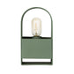 TOV Furniture Arther Green Table Lamp With Bold Design and Rounded Silhouette