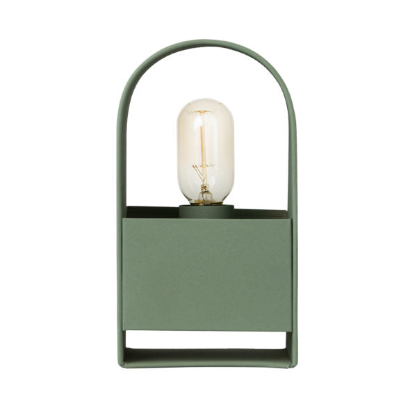 TOV Furniture Arther Green Table Lamp With Bold Design and Rounded Silhouette