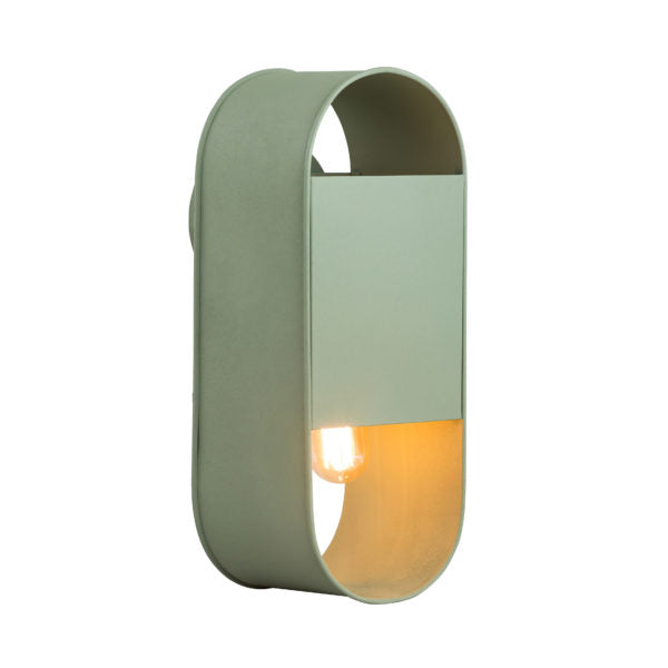 TOV Furniture Arther Green Wall Sconce With Bold Design and Round Silhouette