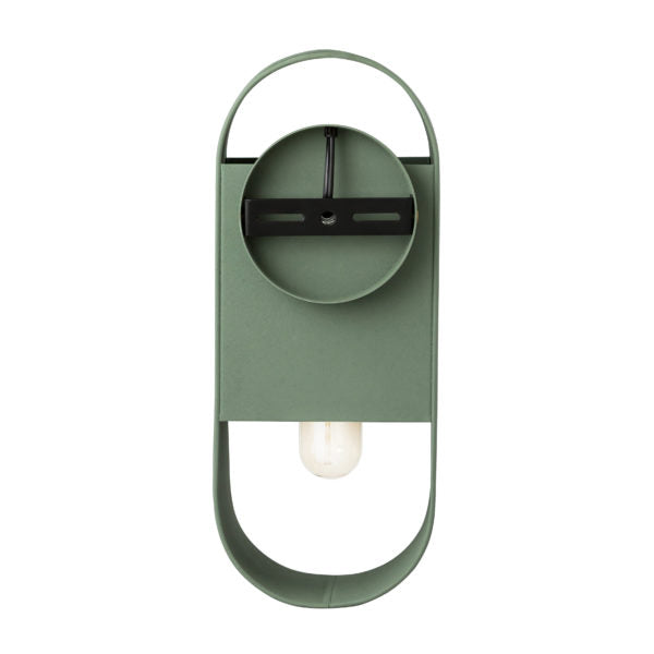 TOV Furniture Arther Green Wall Sconce With Bold Design and Round Silhouette