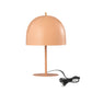 TOV Furniture Bree Iron Base Table Lamp With Conical Shade in Blush Finish