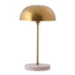 TOV Furniture Emory Concrete Base Table Lamp in Brass Shade Finish