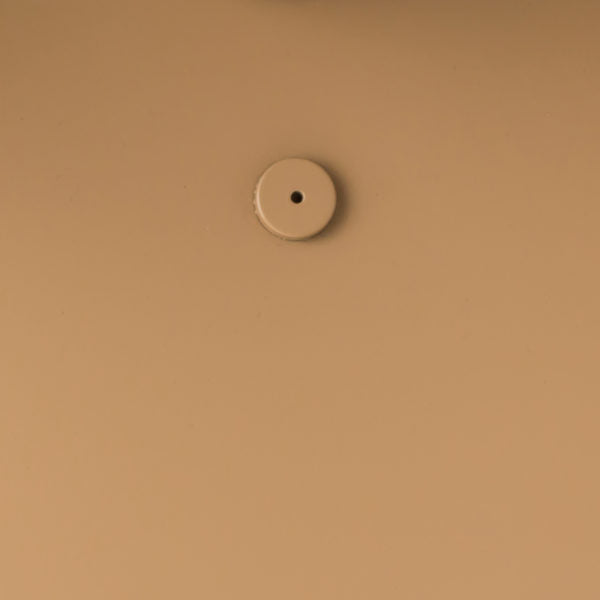 TOV Furniture Hexagon Bare Bulb Wall Sconce in Tan Finish