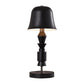 TOV Furniture Serengeti Wood Base Table Lamp in Black Finish