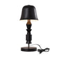 TOV Furniture Serengeti Wood Base Table Lamp in Black Finish