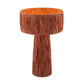 TOV Furniture Shelby Rafia Rattan Table Lamp in Brick Red Finish