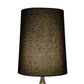 TOV Furniture Yaretzi Iron Base Floor Lamp With Black Silhouette Shade