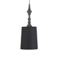 TOV Furniture Yaretzi Iron Base Pendant Light With Black Silhouette Shade